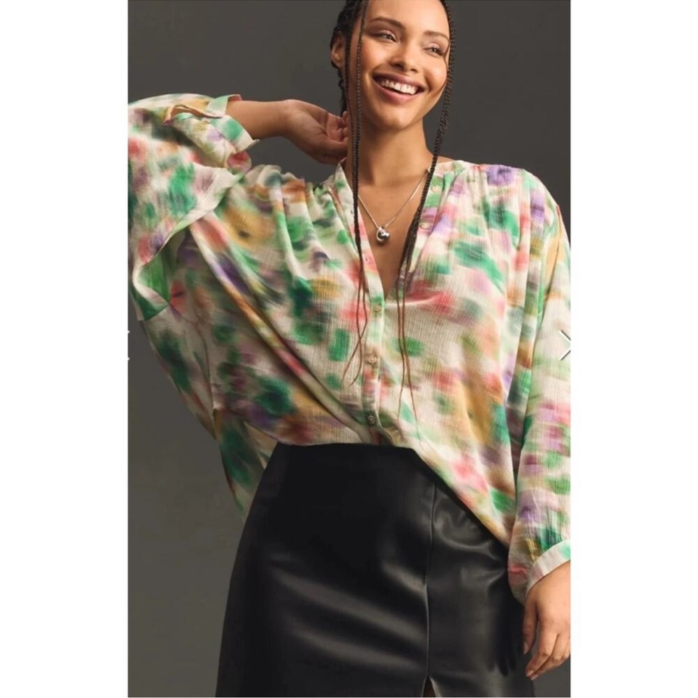 Anthropologie pilcro Sydney batwing blouse